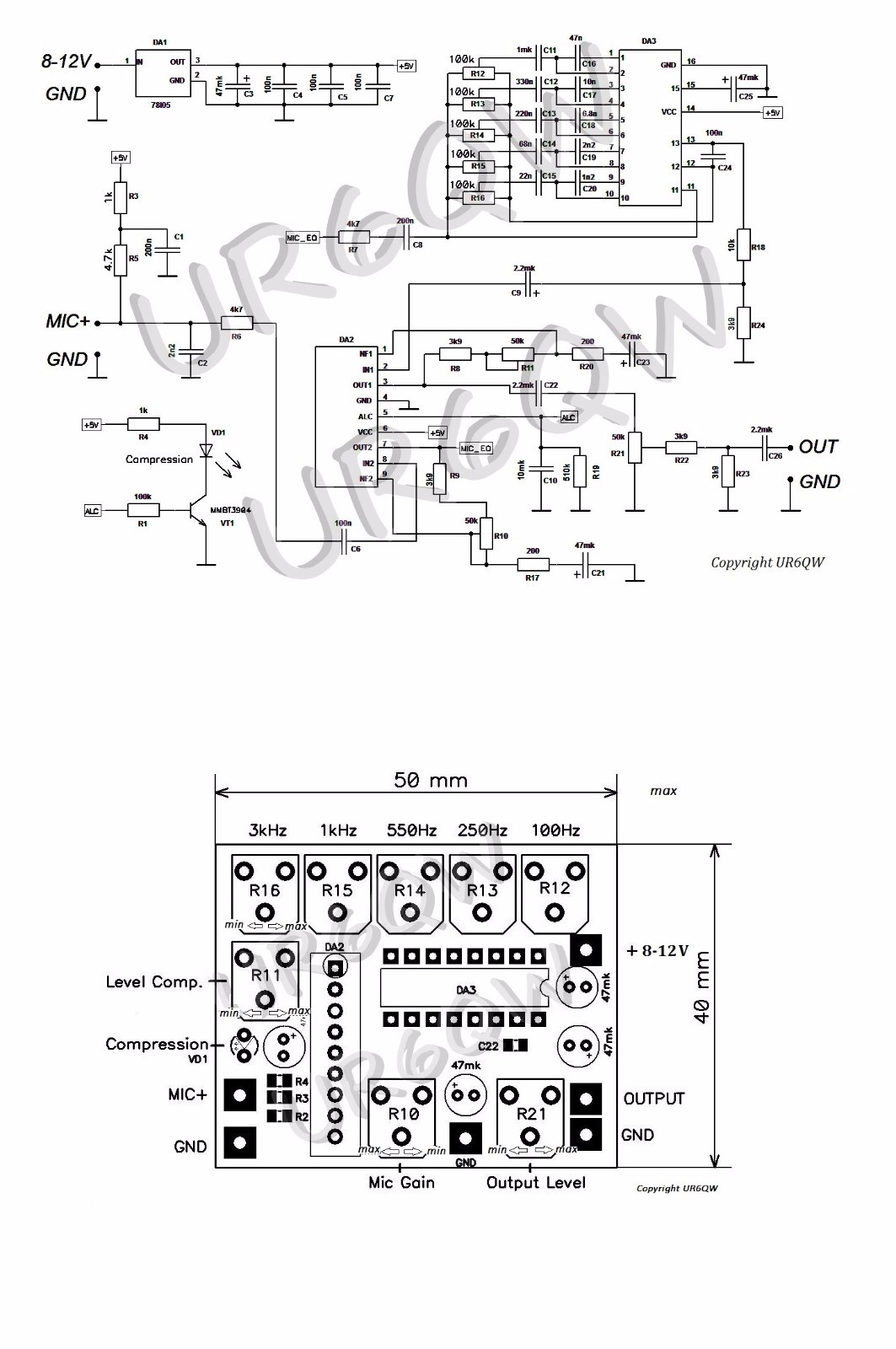 Sound Compressor Equalizer any CB RADIO Stryker Galaxy Connex RCI Cobra Ranger - Image 3