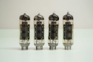 4pcs 6P14P-K Matched Quad Gold Grid tube EL84 6BQ5 Strong