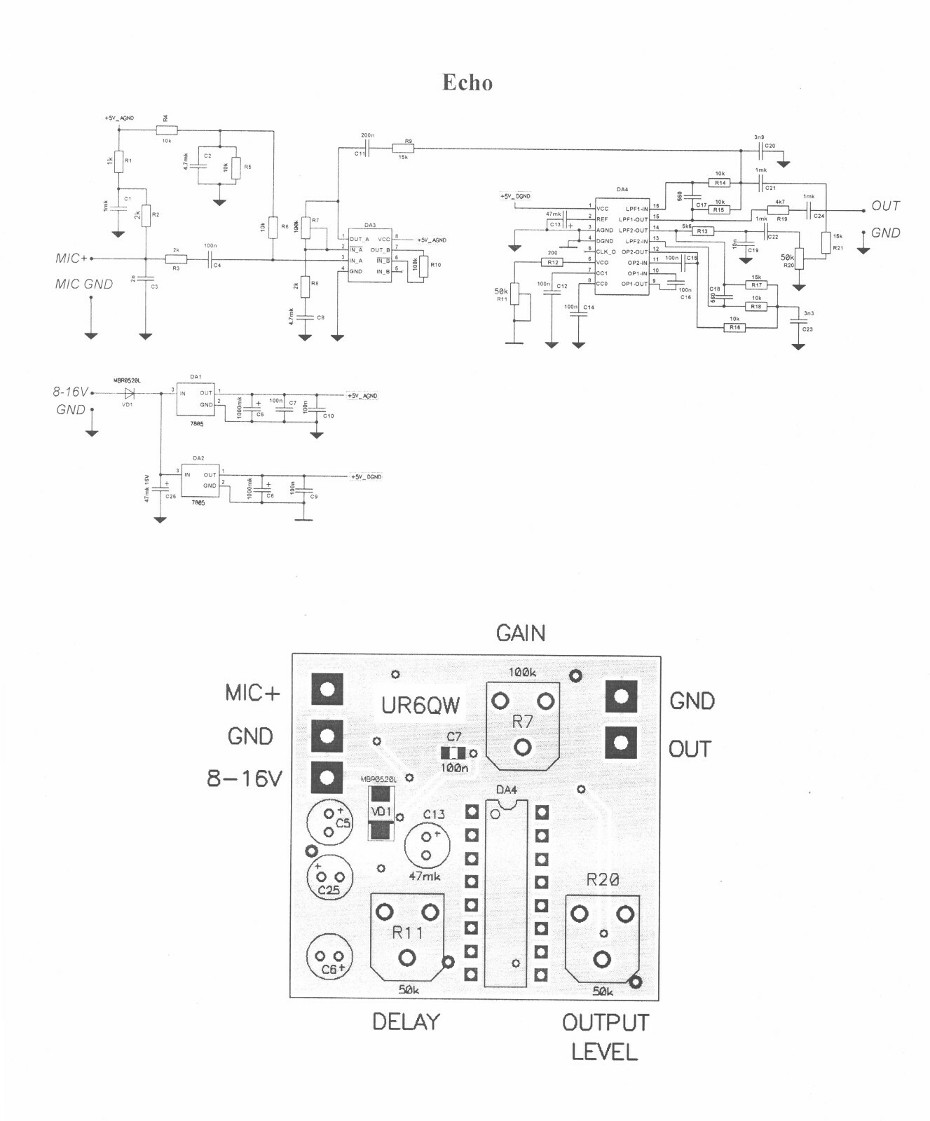Echo processor for any CB RADIO Stryker Galaxy Connex Ranger RCI Cobra - Image 4