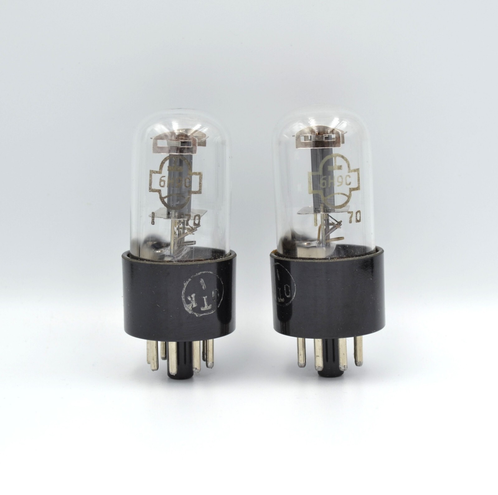 NEW 2pcs 6N9S MATCHED PAIR Tube NOS 6SL7 1579