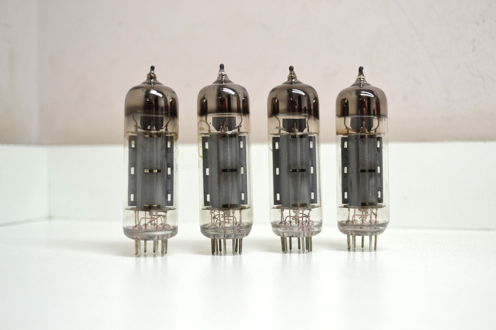 4pcs 6P14P-V Matched Quad Gold Grid tube EL84 6BQ5 6P14P Strong