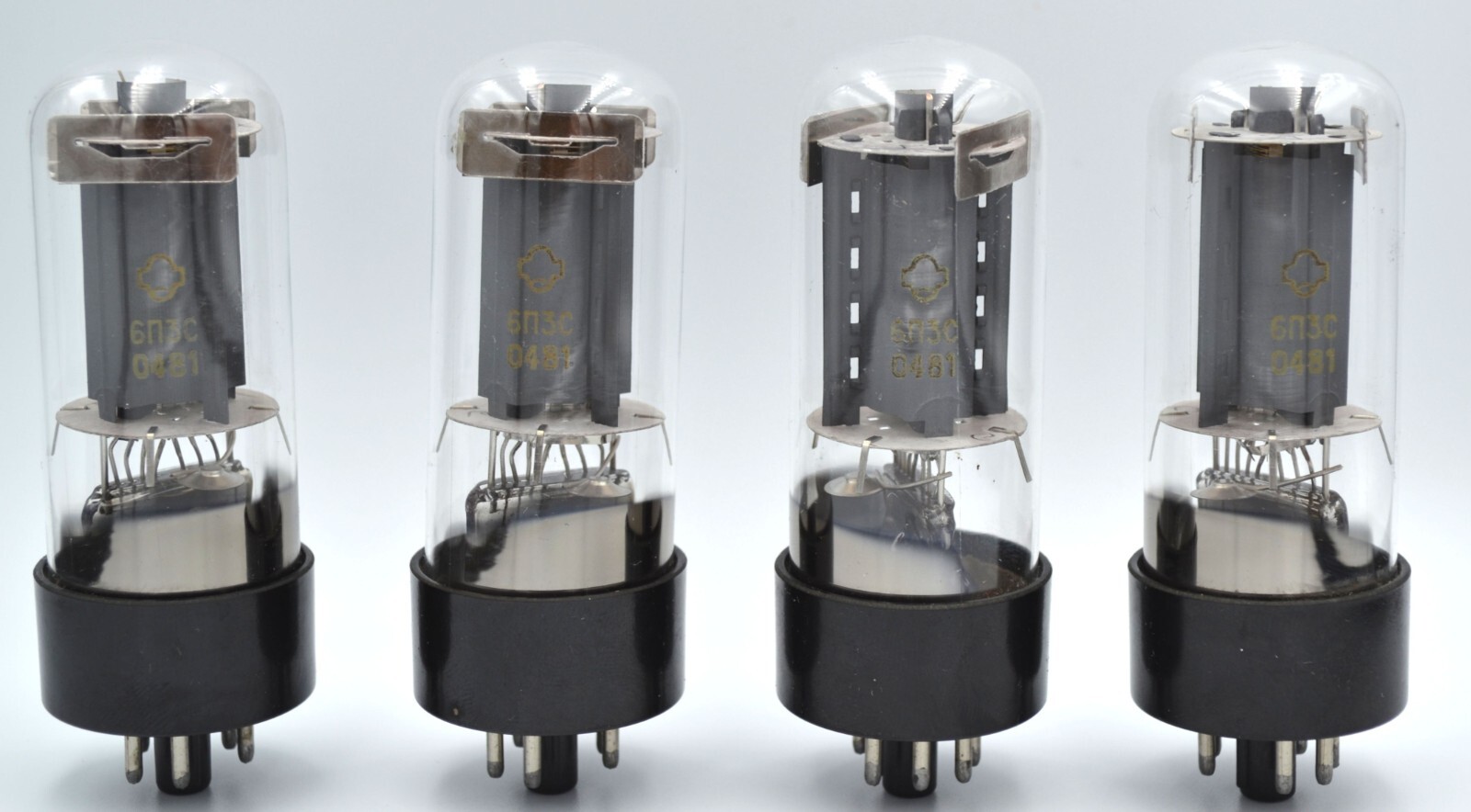 NEW 4pcs 6P3S MATCHED QUAD Same Date Reflector Tube NOS 6L6 5881 6L6G OSW3108 - Image 3