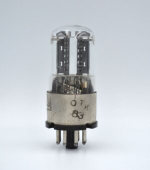 1pcs 6N8S MELZ Holed Anodes Metal Base Strong used tube 6SN7 ECC32 6SN7G 1578