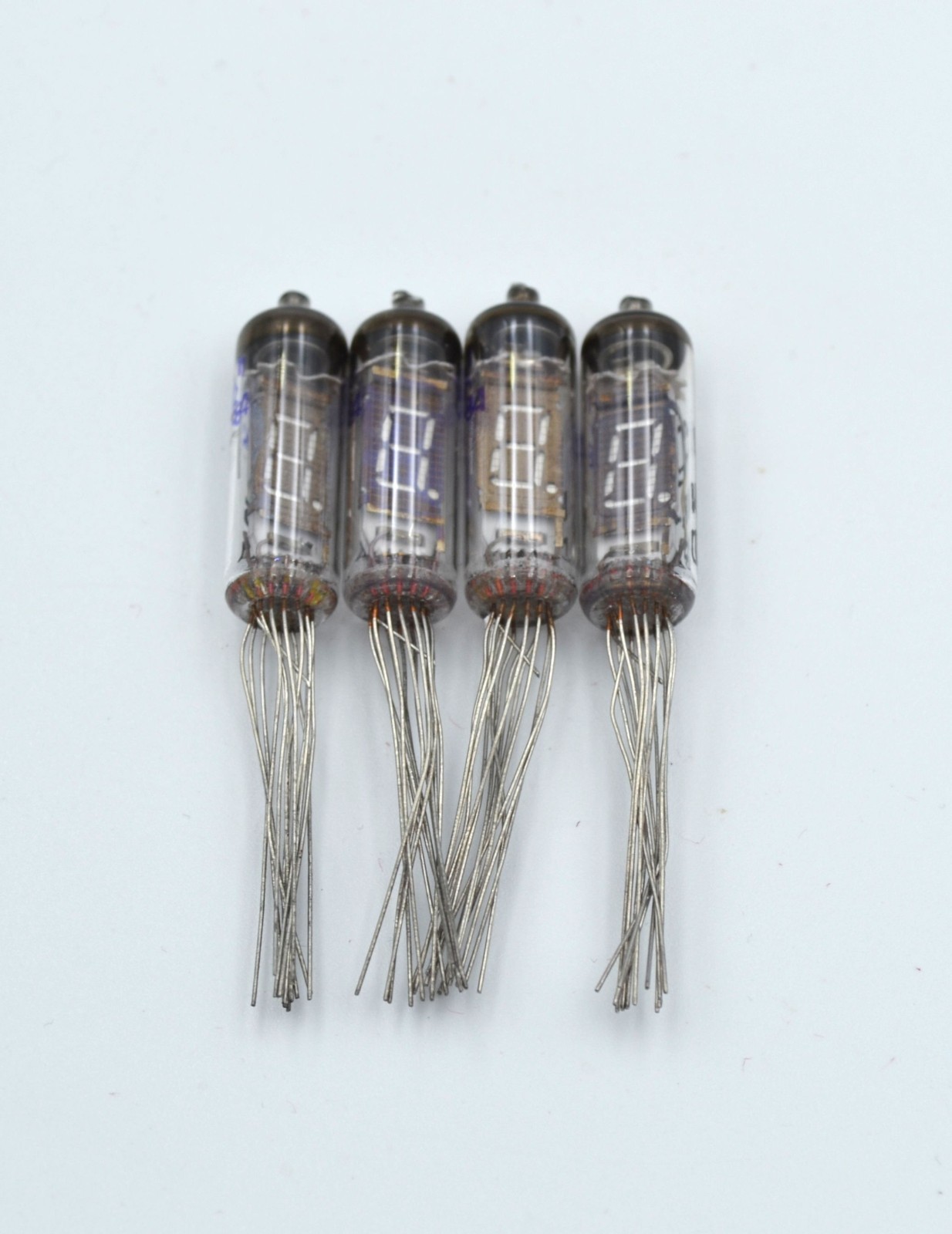 IV-8 4PCS NEW VFD TUBES NOS For Clock Kit nixie digital symbol indicator IV8