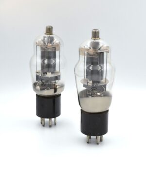 2pcs G-807 MATCHED PAIR COBRA Beam Tetrode Used Tube NOS 807 6BG6G 6L6G