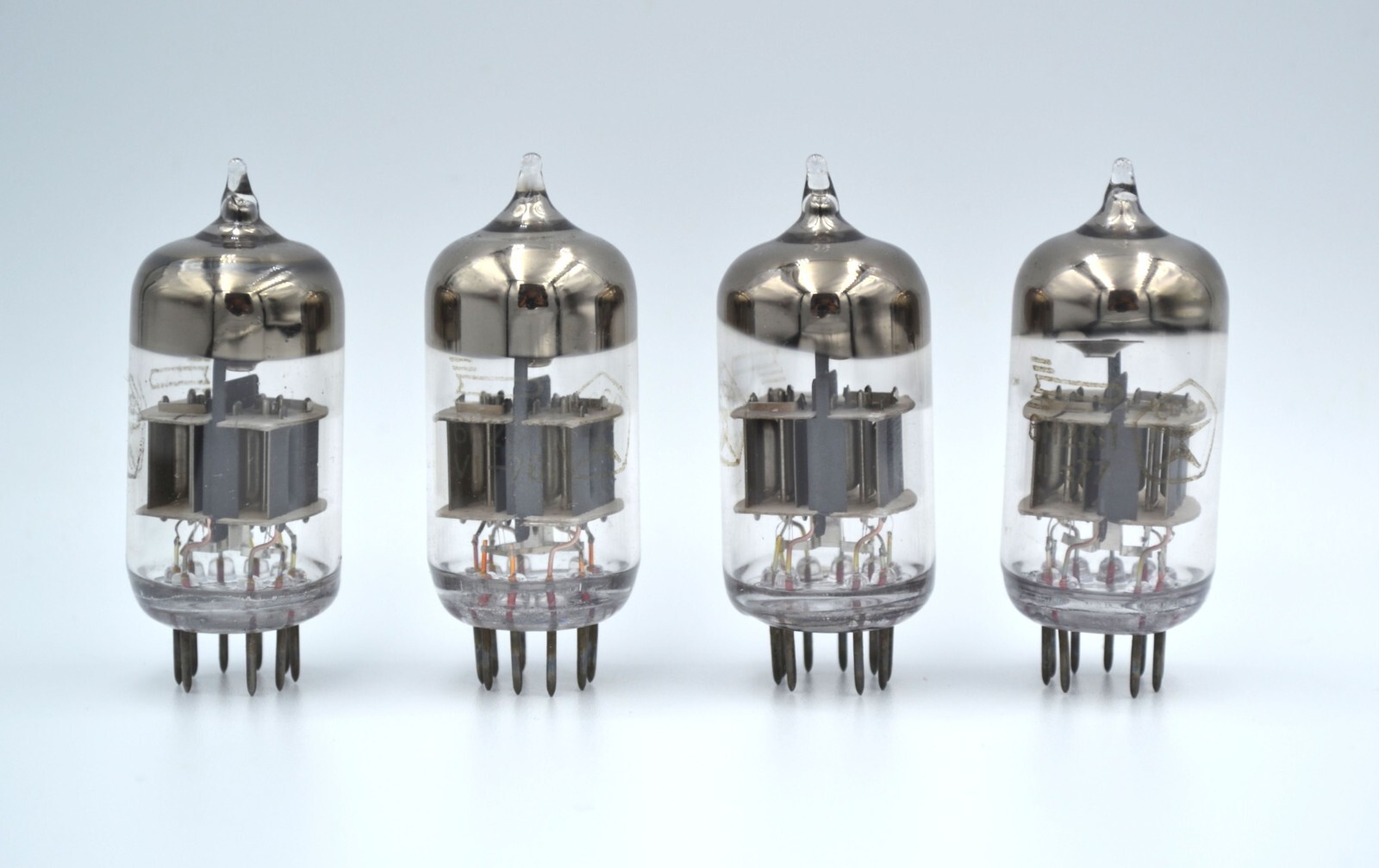 NEW 4pcs 6N23P MATCHED QUAD Tubes Open Plate Voskhod NOS 6DJ8 ECC88 6922 E88CC