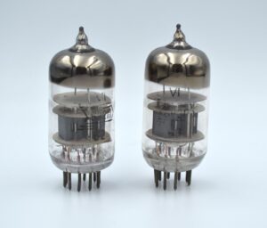NEW 2pcs 6N2P MATCHED PAIR Triple Mica Tube Voskhod NOS 12AX7 ECC83 7025 575