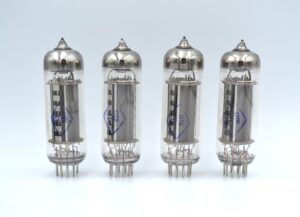 NEW 4pcs GU-17 MATCHED QUAD Double Beam Tetrode Tube NOS QQE013/12 CV2798