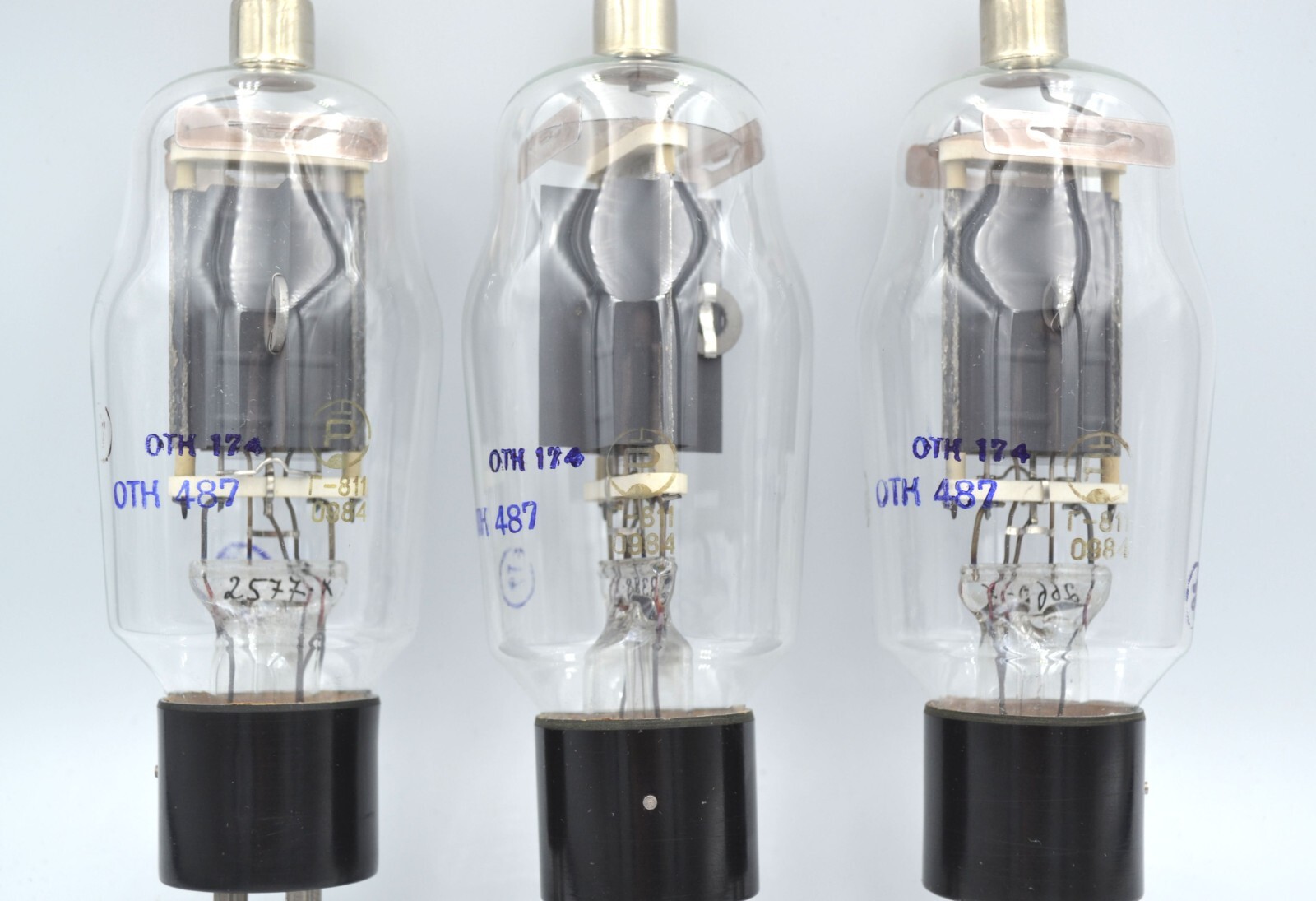 Three Matched G-811 811A Triode NEW Tube for Ameritron AL-811 QRO HF VHF - Image 3