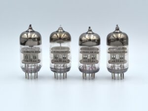 NEW 6N2P MATCHED QUAD Silver Anode Voskhod Rocket Tube NOS 12AX7 ECC83 7025 575