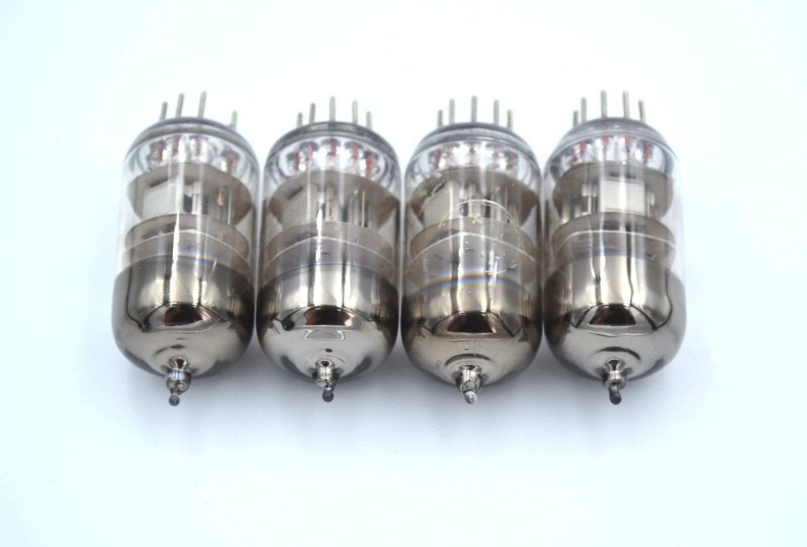 NEW 6N2P MATCHED QUAD Silver Anode Voskhod Rocket Tube NOS 12AX7 ECC83 7025 575 - Image 4