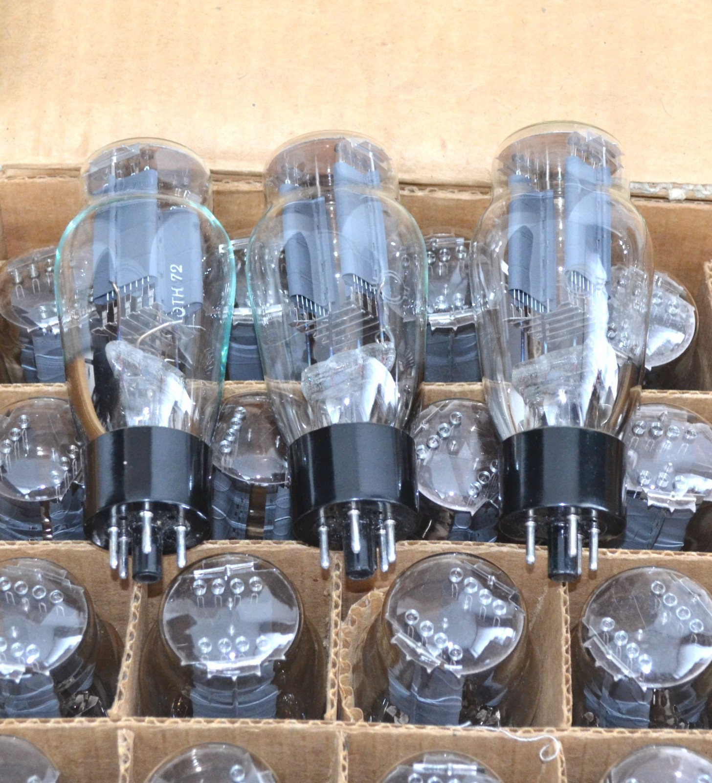 NEW 3pcs 5C3S Rectifier SVETLANA Same Date Grey Anode Tube NOS 5U4G GZ31 5U3C