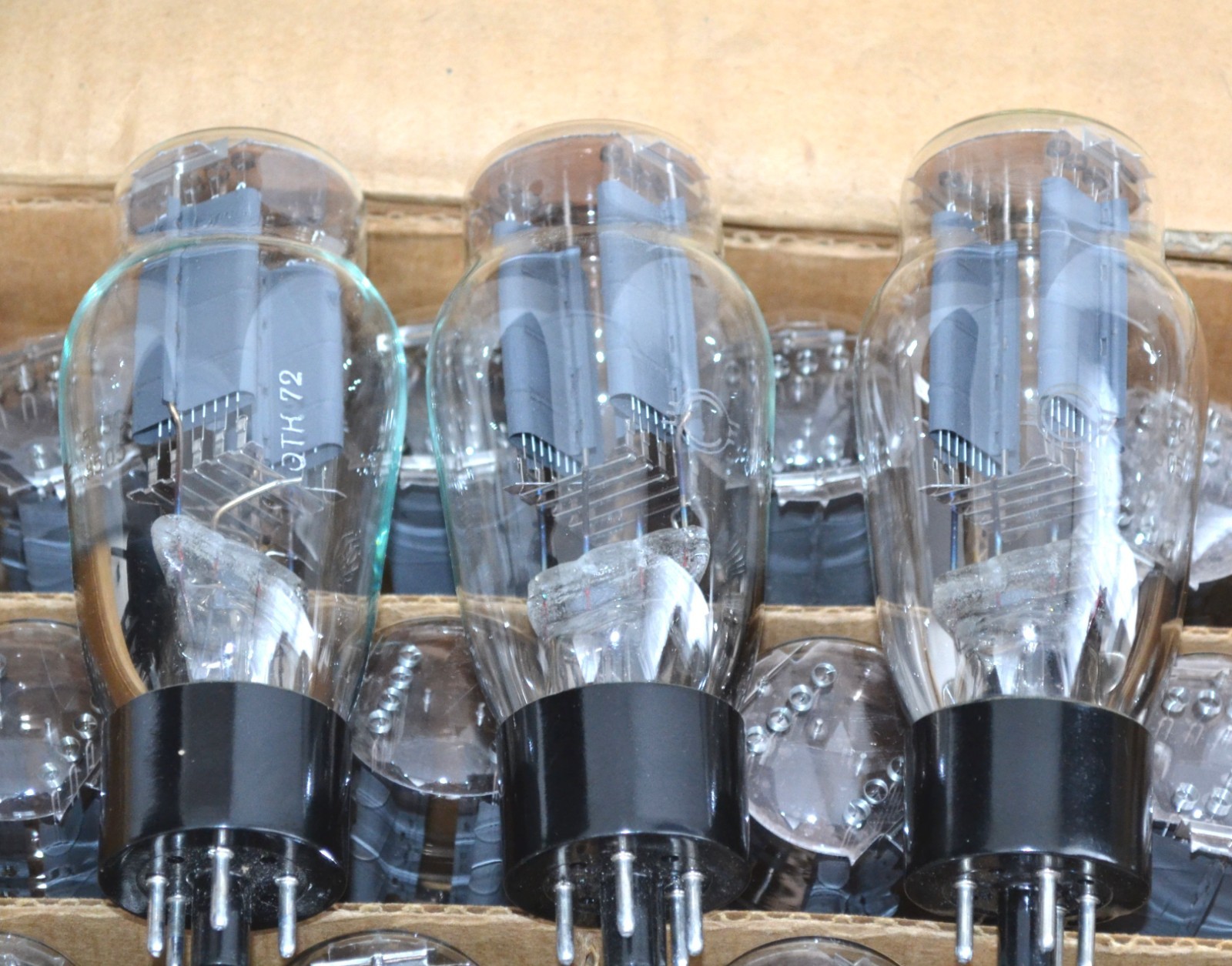 NEW 3pcs 5C3S Rectifier SVETLANA Same Date Grey Anode Tube NOS 5U4G GZ31 5U3C - Image 2