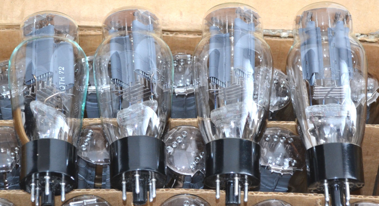 NEW 4pcs 5C3S Rectifier SVETLANA Grey Anode Same Date Tube NOS 5U4G GZ31 5U3C - Image 2