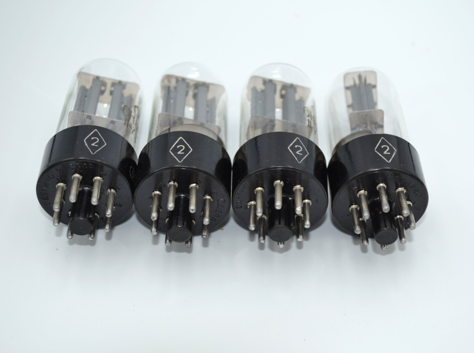 NEW 4pcs 6N8S MATCHED QUAD NEVZ Tube NOS 6SN7 ECC32 6SN7G 1578 - Image 5