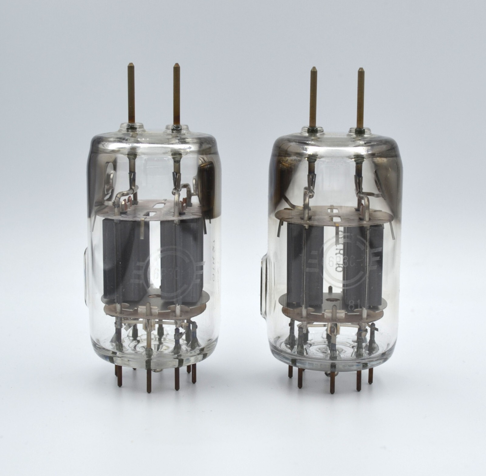 NEW 2pcs 6R3S-1 MATCHED PAIR Same Data Svetlana Double Beam Tetrode Tube NOS - Image 3