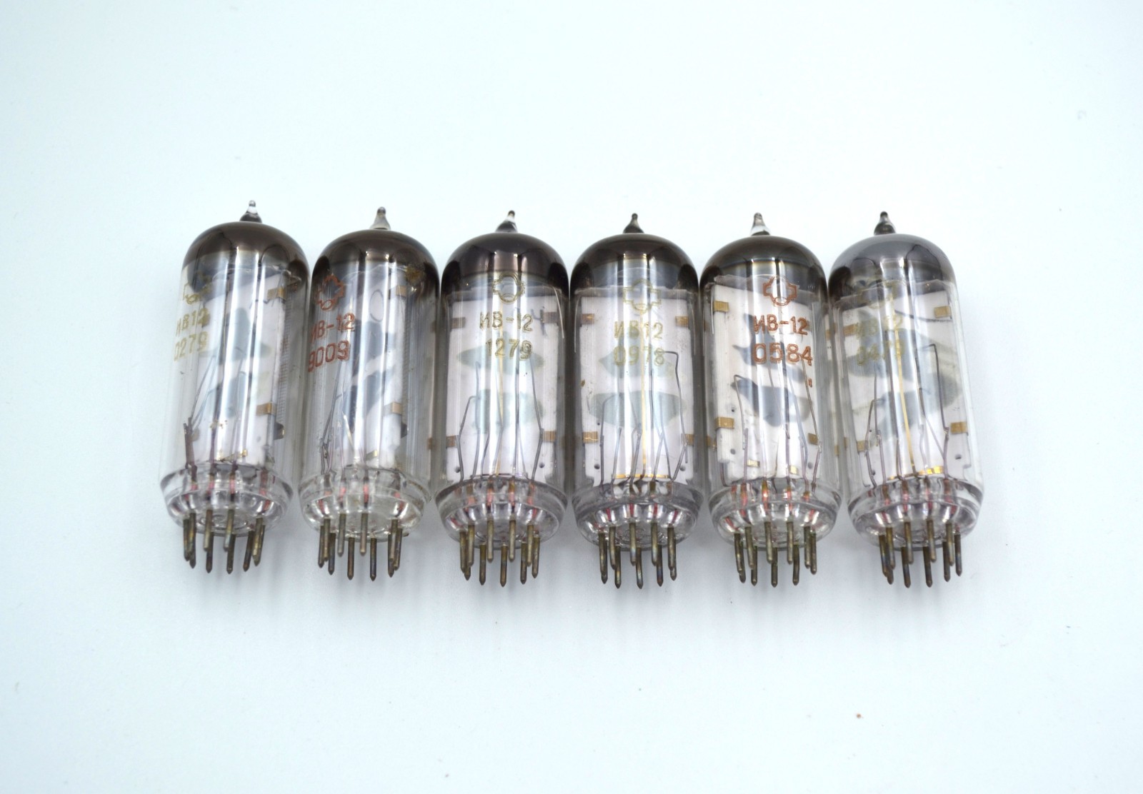 IV-12 6PCS NEW VFD TUBES NOS For Clock Kit nixie digital symbol IV12 - Image 3