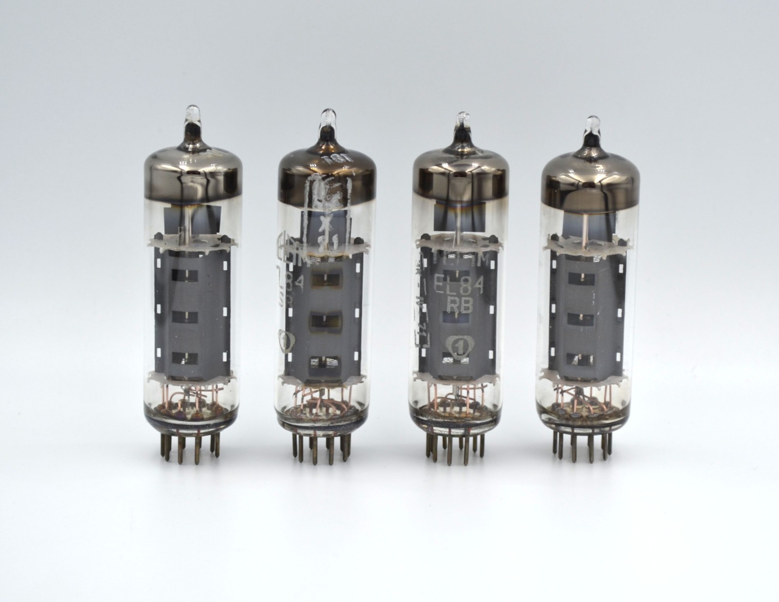 4pcs EL84 TELAM Matched Quad tube 6P14P 7189 6BQ5 Strong