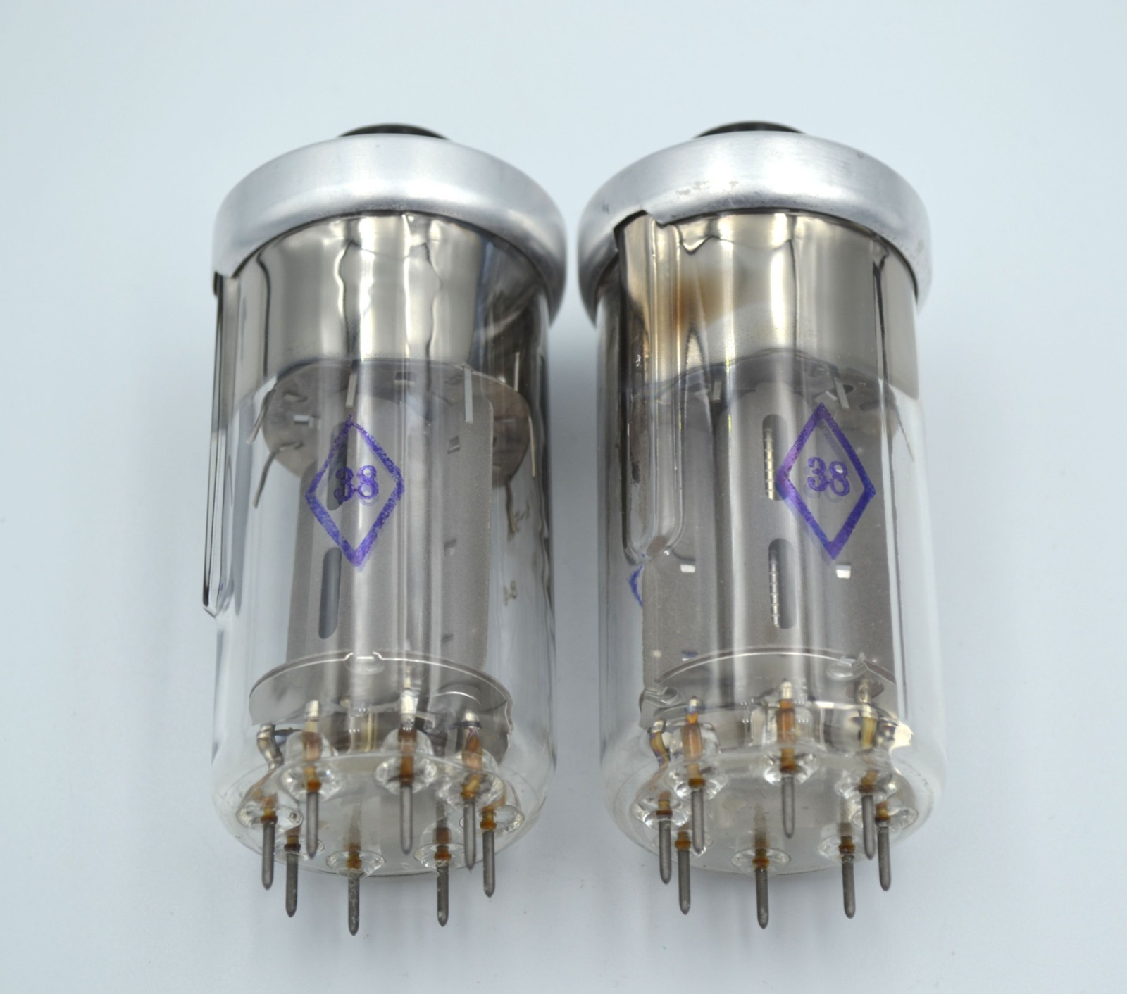 GU-50 (LS-50) MATCHED PAIR Same Date Audiophile Power Pentode Tube NOS GU50 - Image 4
