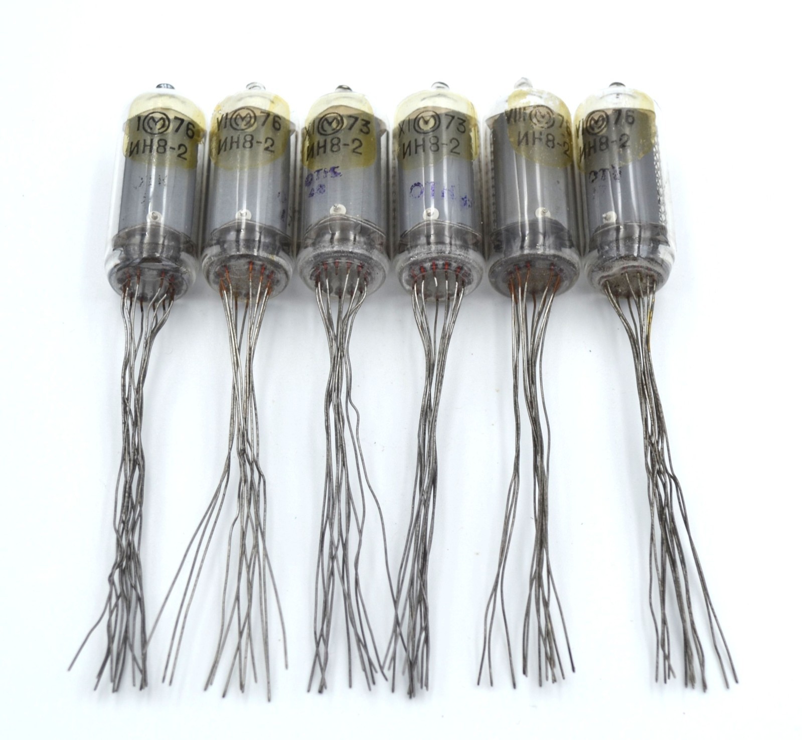 IN-8-2 6PCS New Nixie Tubes NOS NIB IN8 IN-8 IN8-2 - Image 2