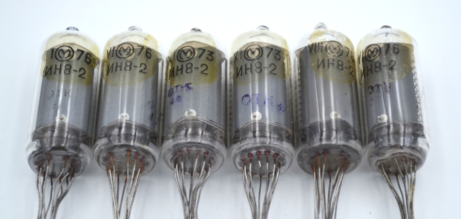 IN-8-2 6PCS New Nixie Tubes NOS NIB IN8 IN-8 IN8-2 - Image 3