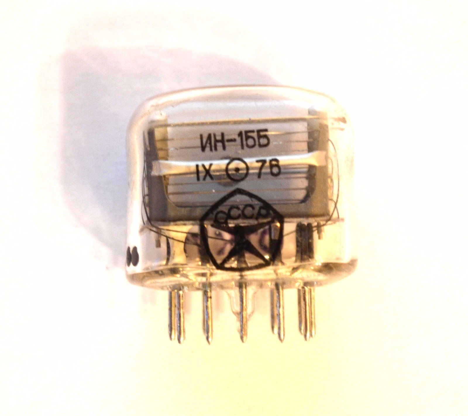 IN-15B 1PCS NEW NIXIE TUBE NOS 100% GARANTY WORKING IN15B