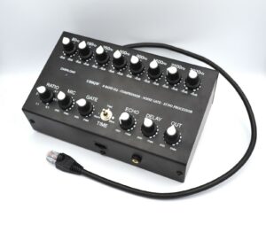 XLR 8 Band Sound EQ NOISE GATE RJ-45 ICOM IC-7000 IC-7100 IC-706 IC-703 IC-V8000