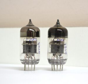NEW 2pcs 6N23P-EV MATCHED PAIR Tubes Reflector NOS 6DJ8 ECC88 6922