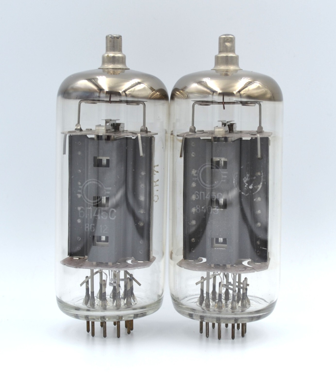 2pcs 6P45S Matched Pair Output Tetrode tube EL509 EL519 6KG6 Strong