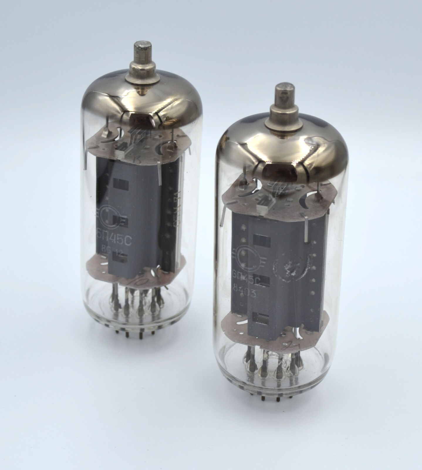 2pcs 6P45S Matched Pair Output Tetrode tube EL509 EL519 6KG6 Strong - Image 2