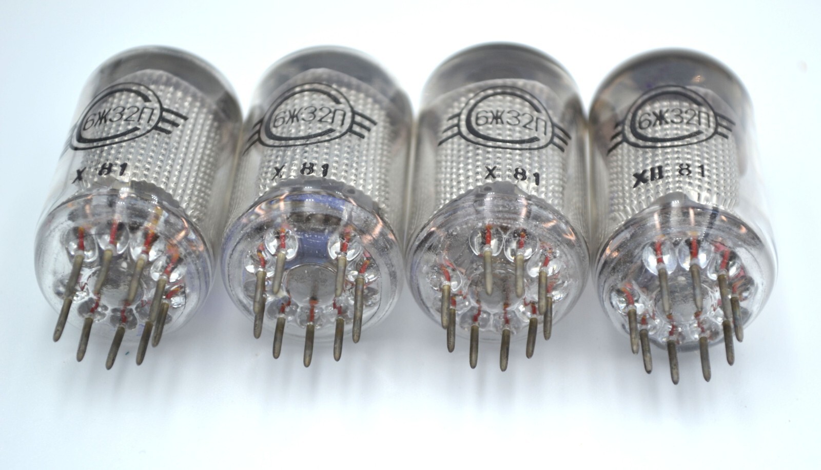 NEW 4pcs 6J32P MATCHED QUAD Tube Svetlana NOS EF86 62167 EF806S - Image 4