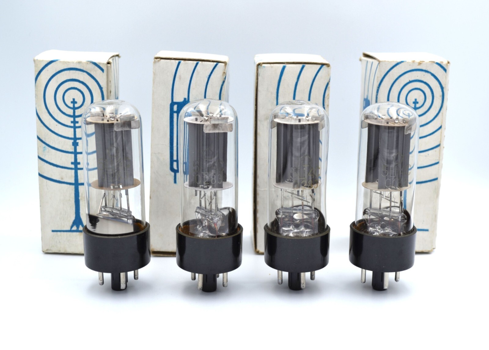 NEW 4pcs 5C4S KENOTRON Vacuum Tube NOS 5Z4 CV1863 5U4S
