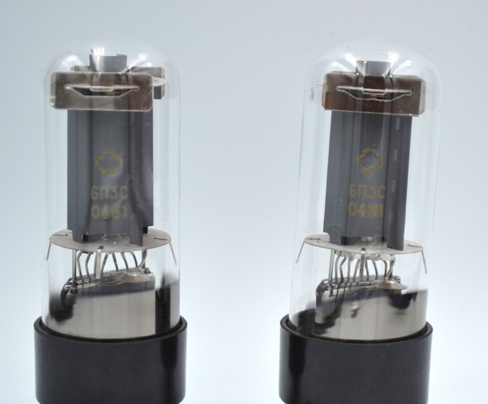 NEW 2pcs 6P3S MATCHED PAIR Same Date Reflector Tube NOS 6L6 5881 6L6G OSW3108 - Image 3