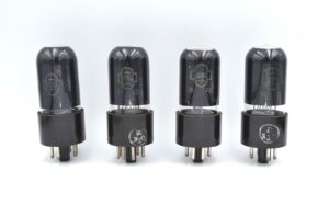 NEW 4pcs 6P6S MATCHED QUAD Reflector Tube NOS 6V6 6AY5 587