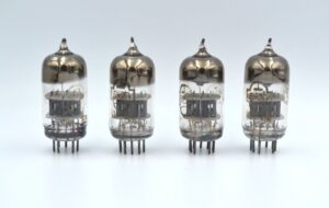 NEW 4pcs 6N2P MATCHED QUAD Reflector Tube NOS 12AX7 ECC83 7025 575 E83CC