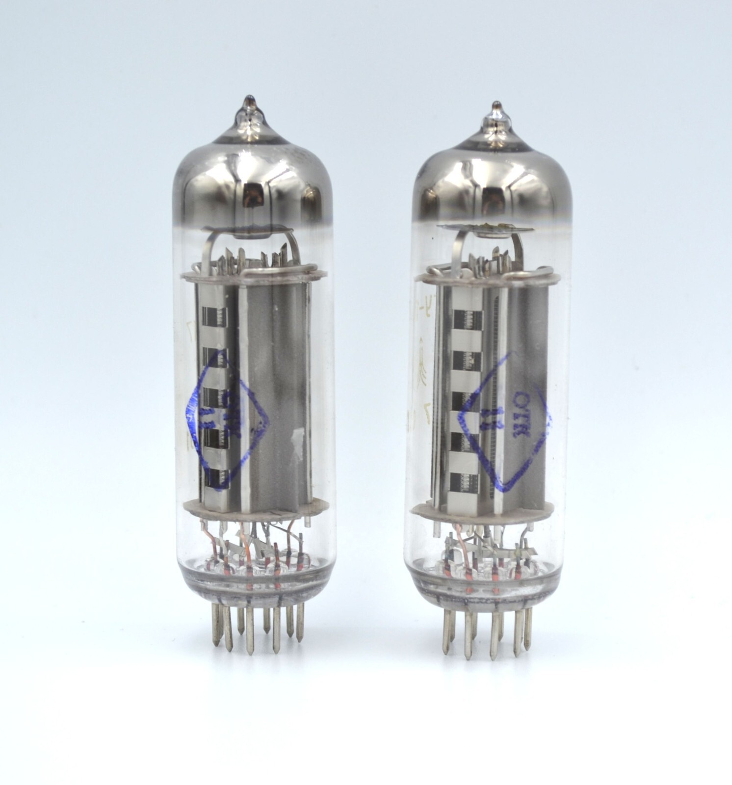NEW 2pcs GU-17 MATCHED PAIR Double Beam Tetrode Tube NOS QQE013/12 CV2798