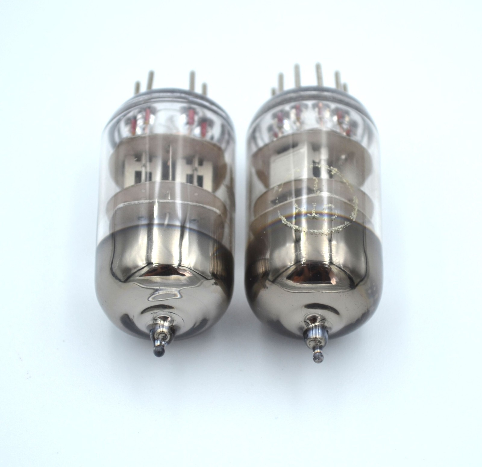 NEW 6N2P MATCHED PAIR Silver Anode Voskhod Rocket Tube NOS 12AX7 ECC83 7025 575 - Image 4