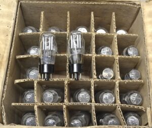 NEW 2pcs 5C4S Same Date KENOTRON Rectifier Vacuum Tube NOS 5Z4 CV1863 5U4S