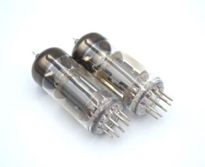 2pcs NOS 6N6P-I MATCHED PAIR Same Date New Tube 6N6P ECC99 E182CC
