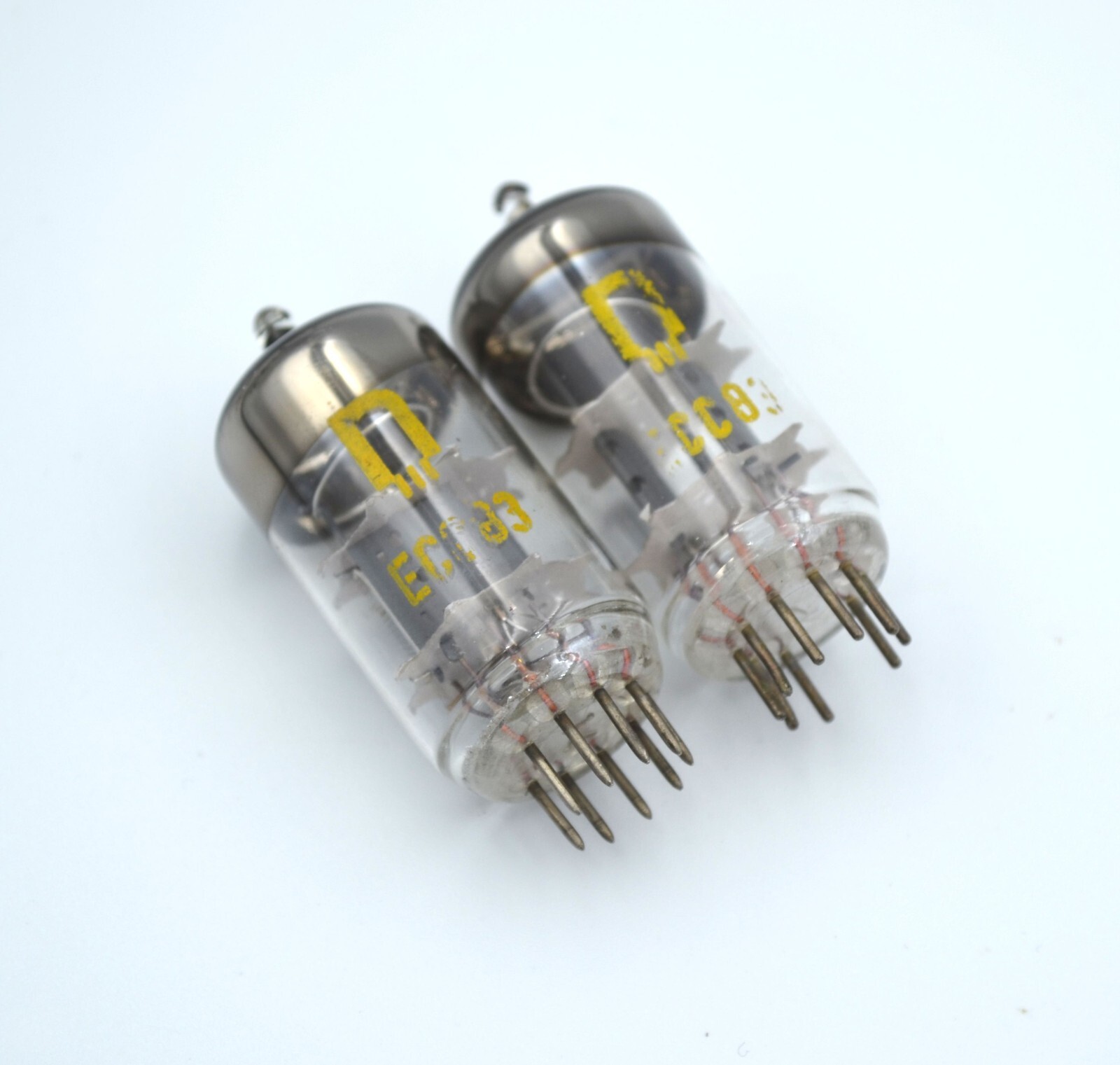 NEW 2pcs ECC83 MATCHED PAIR RFT Tube NOS 7025 12AX7 6681 12AX7A - Image 3