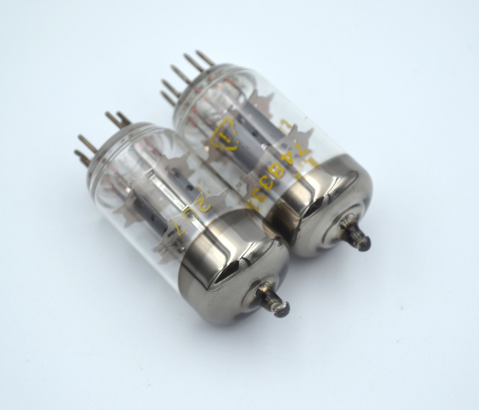 NEW 2pcs ECC83 MATCHED PAIR RFT Tube NOS 7025 12AX7 6681 12AX7A - Image 4