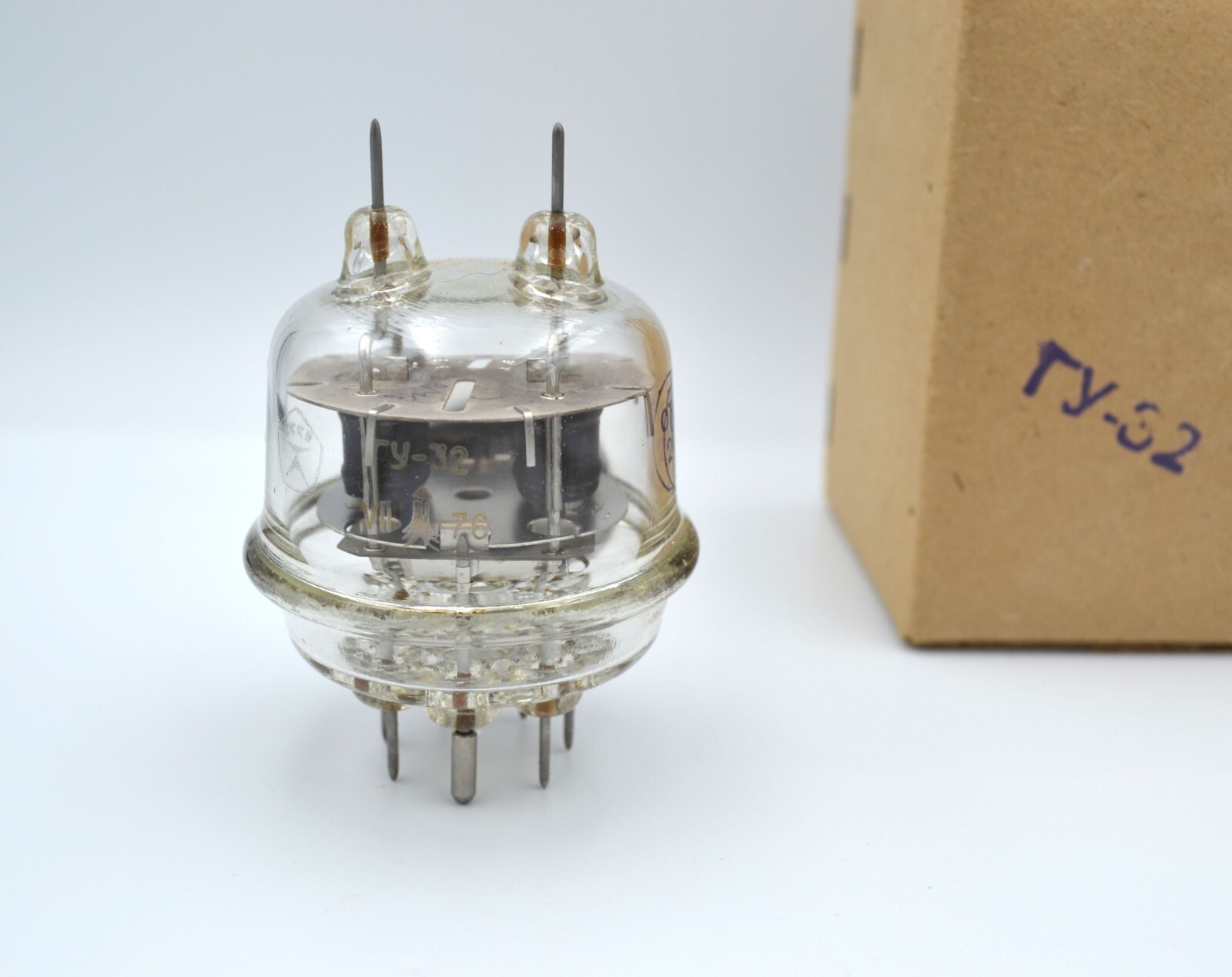 NEW 1pcs GU-32 Double Beam Tetrode Tube Original Box NOS GU32 832 - Image 3