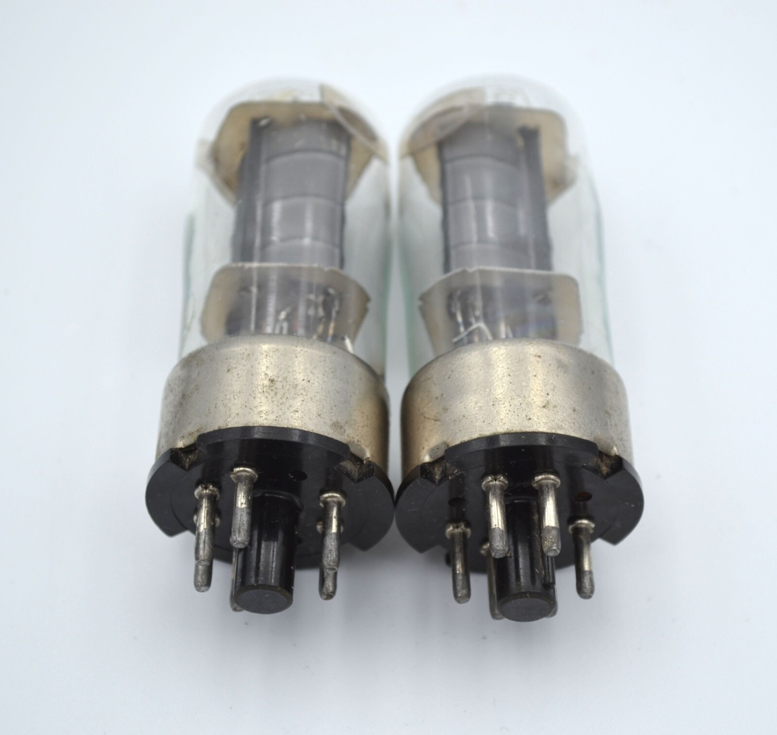 NEW 2pcs 6F6M-1 MATCHED PAIR Metal Base PENTODE Tube NOS 6F6G 6F6 6F6S 6F6M - Image 4