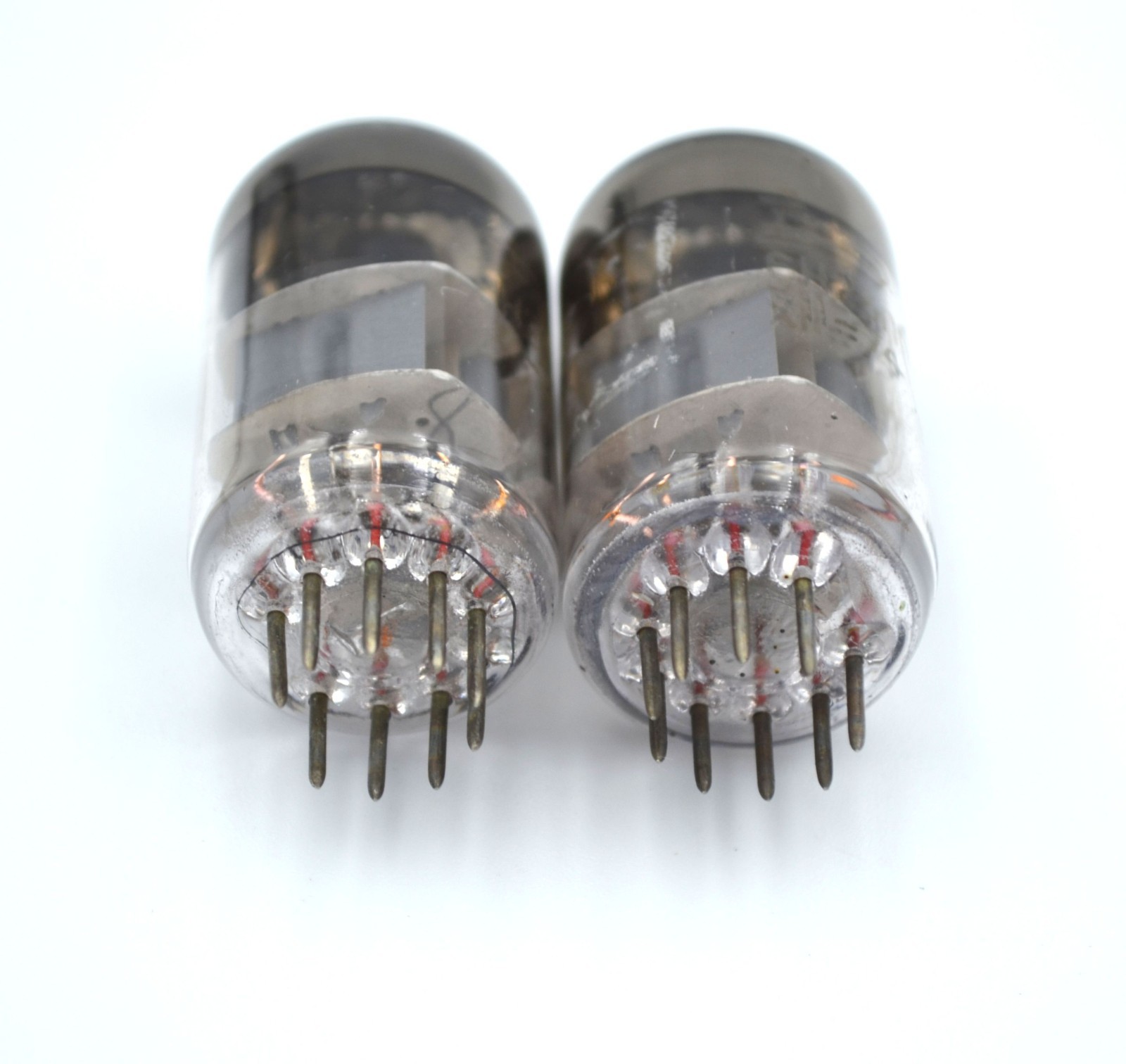 6N23P MATCHED PAIR 1974 Single Wire SWGP Tubes Voskhod NOS 6DJ8 ECC88 6922 - Image 5