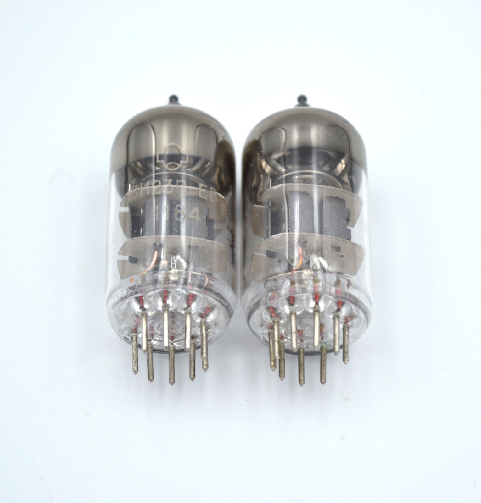 NEW 2pcs 6N23P-EV O-Getter MATCHED PAIR Tubes Reflector NOS 6DJ8 ECC88 6922 - Image 4