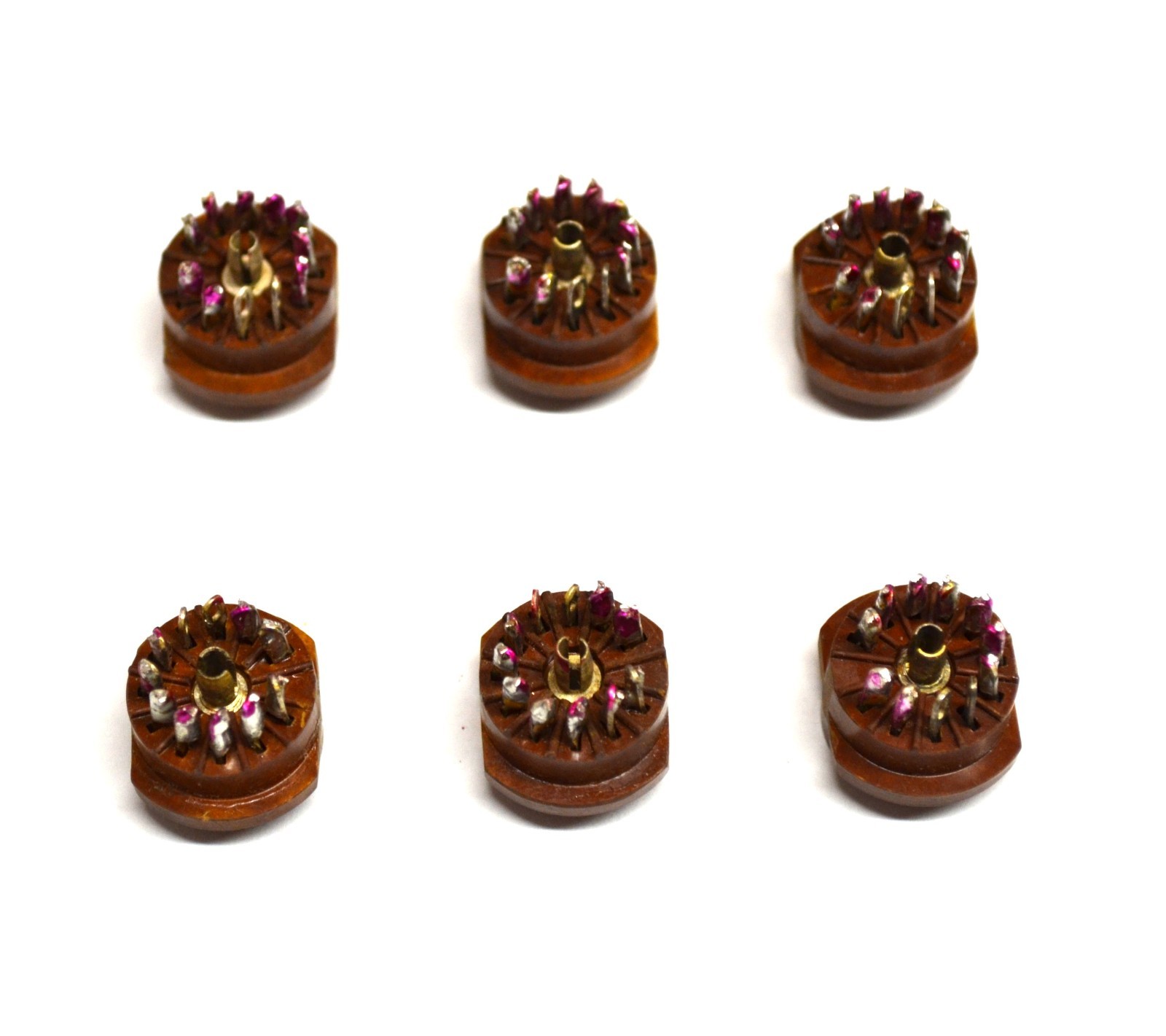 6pcs Sockets Used NIXIE tubes IN-8 IN-2 A-107 A-108 A-109 - Image 2