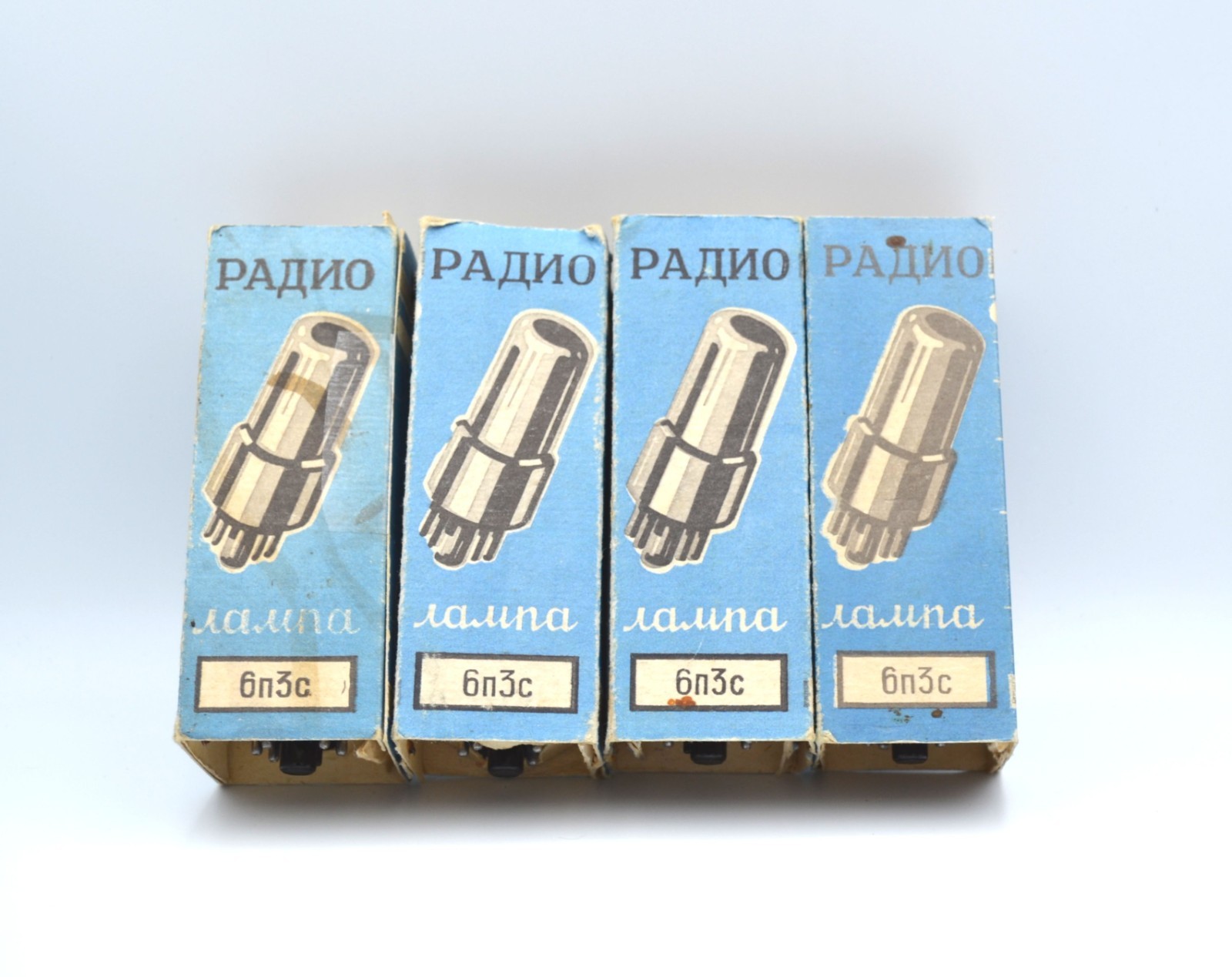 NEW 4pcs 6P3S MATCHED QUAD Same Date Reflector Tube NOS 6L6 5881 6L6G OSW3108 - Image 5