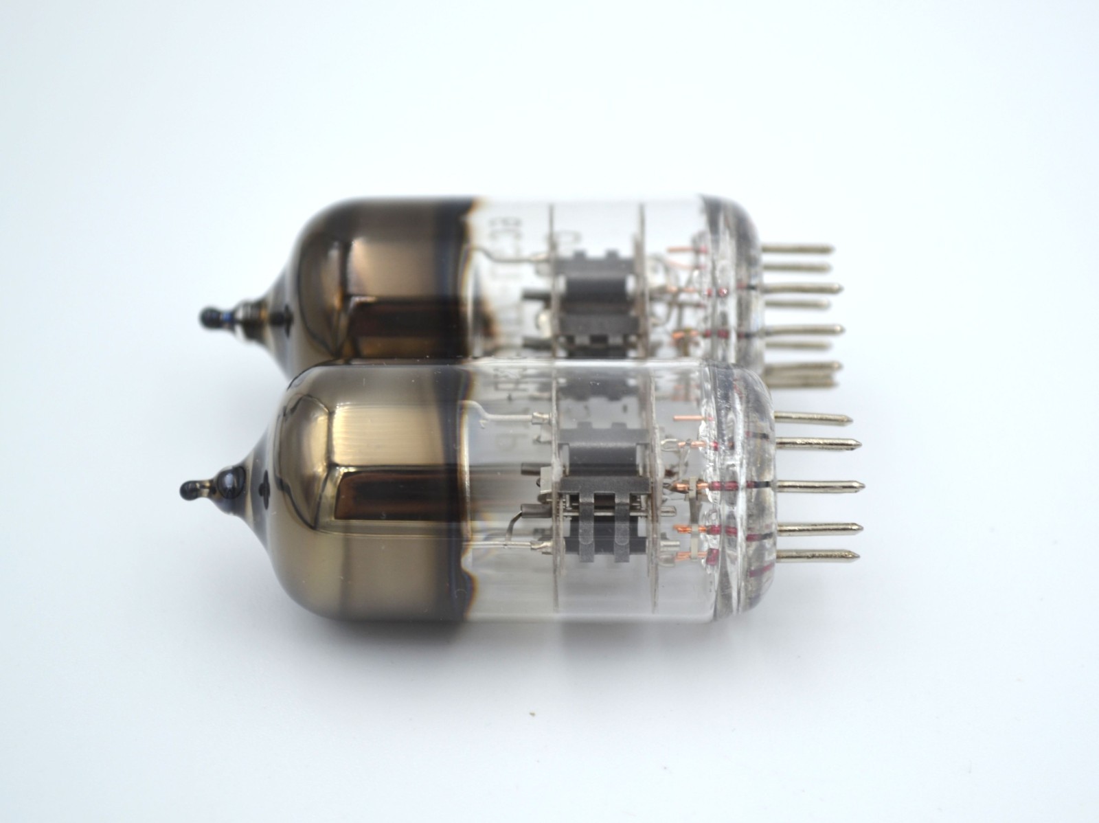 NEW 2pcs 6S3P-DR Same Date MATCHED PAIR Reflector Tubes PC86 EC86 WE417A 6S3P - Image 3
