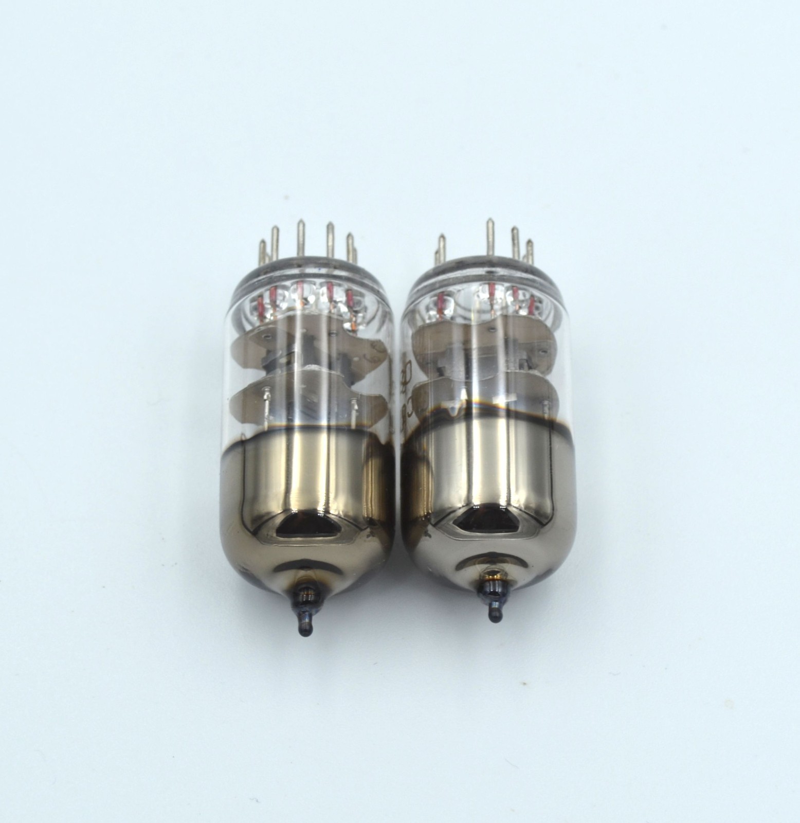 NEW 2pcs 6S3P-DR Same Date MATCHED PAIR Reflector Tubes PC86 EC86 WE417A 6S3P - Image 5