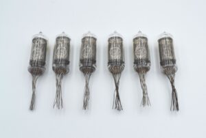 Rare!!! IN-8-2 6PCS Small Fine Grid Used Nixie Tubes IN8 IN-8 IN8-2